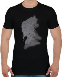 printfashion faun - Férfi póló - Fekete (5771127)