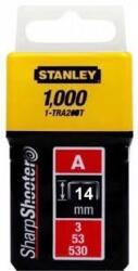 Stanley 1-TRA209T "A" tűzőkapocs 14 mm, 1000 db/csomag (1-TRA209T) - ilmo