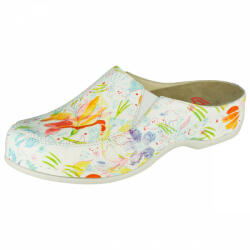Berkemann Eliza virágos bőr papucs 36-41