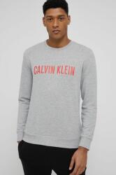 Calvin Klein Underwear hosszú ujjú pizsama szürke, sima - szürke XL