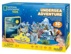 3D puzzle Kaland a tenger alatt-63db-os CubicFun (3D-DS0974)