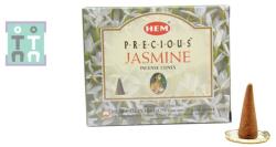 HEM Conuri Parfumate HEM Jasmine Precious - Parfumul Conexiunii Divine - Incense Cones - 1 Set