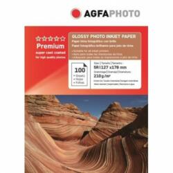 Agfa Hartie FOTO AGFA 5R ( 13x18 ) Glossy single side 210g/mp 100 coli/pachet