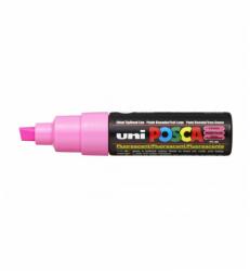 uni Marker UNI PC-8K Posca 8.0 mm, varf tesit, roz fluorescent