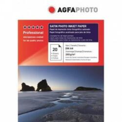 Agfa Hartie AGFA A4 RC (resin coated, microporous) ULTRA Glossy SATIN single side 260g/mp pachet 20 coli