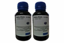 Alphachem Pachet Flacon Cerneala AlphaChem Compatibil Canon 2x100ml CLI-571C Cyan