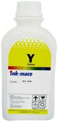 Ink-Mate Flacon cerneala Ink-Mate Compatibil Brother LC125XLY Galben 500 ml