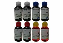 Alphachem Pachet Flacon cerneala AlphaChem Compatibil Brother 2x LC980BK Negru 2x LC980C Cyan 2x LC980M Magenta 2x LC980Y Galben 800 ml