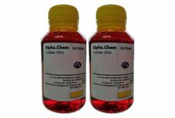 Alphachem Pachet Flacon Cerneala AlphaChem Compatibil Canon 2x100ml CLI-551Y Galben