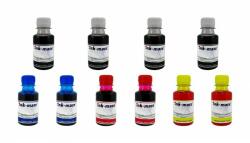 Ink-Mate Pachet flacon refill cerneala Ink-Mate 1000ml PGI-570PGBK negru x2 CLI-571BK negru x2 CLI-571C cyan x2 CLI-571M magenta x2 CLI-571Y galben x2 compatibil Canon