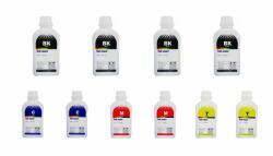 Ink-Mate Pachet flacon refill cerneala Ink-Mate 5000ml PGI-550PGBK negru x2 CLI-551BK negru x2 CLI-551C cyan x2 CLI-551M magenta x2 CLI-551Y galben x2 compatibil Canon
