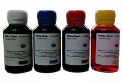 Alphachem Pachet Flacon cerneala AlphaChem Compatibil Brother LC1220BK Negru LC1220C Cyan LC1220M Magenta LC1220Y Galben 400 ml
