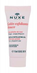 NUXE Rose Petals Cleanser Gentle Exfoliating Gel peeling 15 ml tester pentru femei