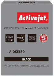 ACTIVEJET Ribbon Compatibil for OKI printers; OKI 9002303 replacement; Supreme; black (A-OKI320)