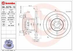 BREMBO Disc frana BREMBO PRIME LINE - UV Coated 08.9148. 11 (08.9148.11)