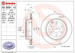 BREMBO Disc frana BREMBO PRIME LINE - UV Coated 09. D216.11 (09.D216.11)
