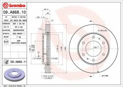 BREMBO Disc frana BREMBO PRIME LINE - UV Coated 09. C136.11 (09.C136.11)