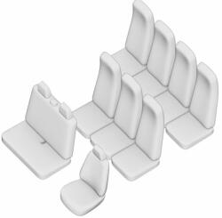 UMBRELLA Set huse scaun FORD TRANSIT (9+1) 2012-2013 (scaune individuale spate) UMBRELLA (05177)