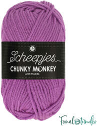 Scheepjes Chunky Monkey 1084 Wild Orchid - orchidea lila akril fonal