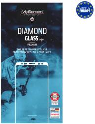 MyScreen DIAMOND GLASS EDGE képernyővédő üveg (2.5D, full glue, teljes felületén tapad, karcálló, 0.33 mm, 9H) FEKETE Samsung Galaxy S21 (SM-G991) 5G (MD5320TG DEFG BLACK)