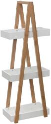 5five Simple Smart Etajera 3 polite 5Five Lea White, bambus, 30 x 18, 5 x 82 cm Raft