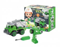 Buki Távirányítós hangot adó és összeszerelhetős kukásautó