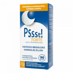 Herbal Swiss Pssst! forte természetes horkolásgátló szájspray 25 ml