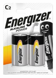 Energizer Alkaline Power bébi C LR14 baby elem, 2db/csomag - Kiárusítás - A készlet erejéig