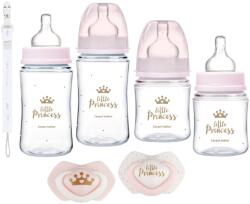 Canpol babies Set pentru nou-nascut Canpol - Royal baby, roz, 7 piese (0294C)