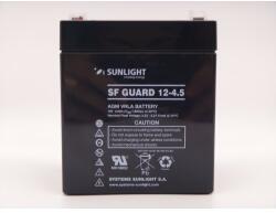 Sunlight 12V 5Ah baterie AGM VRLA SPA 12-5 F2