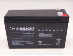 Sunlight 12V 6Ah acumulator AGM VRLA SPA 12-6 slim