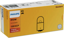 Philips R10W BA15S Standard Vision +30% 10db-os halogén izzó készlet 12814CP