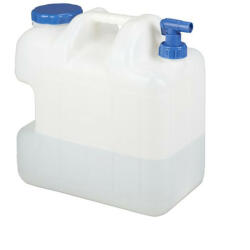 Víztároló kanna csappal műanyag 25 literes fehér - kék 10026581_25_bl