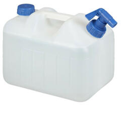  Víztároló kanna csappal 10 literes fehér - kék 10026581_10_bl