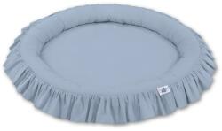 BabyLion kör alakú babafészek - Pasztell kék