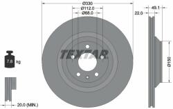 TEXTAR Disc frana TEXTAR PRO 92132603 (92132603)