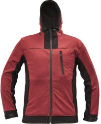 CERVA Férfi softshell dzseki HUYER - Piros | L (0301058220003)