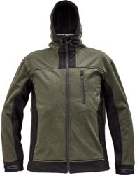 Cerva Férfi softshell dzseki HUYER - Olív | 2XL (0301058214005)
