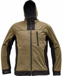 Cerva Férfi softshell dzseki HUYER - Bézs | 3XL (0301058282006)