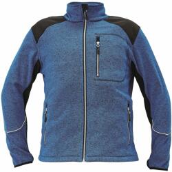 CERVA Férfi cipzáras pulóver BOYER - Királykék | S (0301053750001)