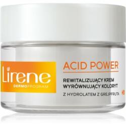 Lirene Acid Power crema revitalizanta pentru uniformizarea nuantei tenului 50 ml
