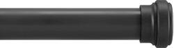 Umbra hk ltd (Канада) Телескопичен корниз за пердета и завеси umbra cast iron cap в черен цвят - размер 91-183 см (umbra 1015172-1126)