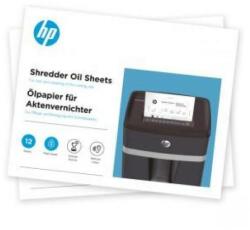 HP Coli impregnate cu ulei, pentru distrugatoare de documente HP, 12 coli/set (HP-9133)