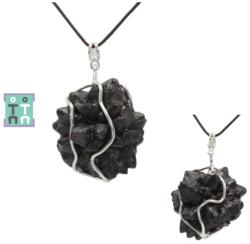  Pandantiv Piatra Profetiei Bruta Naturala cu Argint 925 - 39x26x20 mm - Unicat