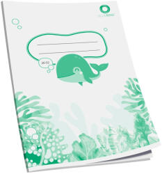 BLUERING Füzet A5, 32lap, sima 20-32 Bluering® (36915) - iroszer24