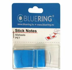 Bluering Jelölõcímke 25x45mm, 50lap, műanyag Bluering® világoskék