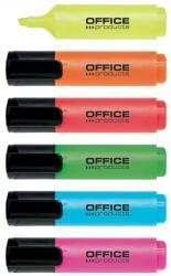 Office Products Textmarker varf lat 2-5mm, Office Products - 6 culori/set (OF-17055319-99)