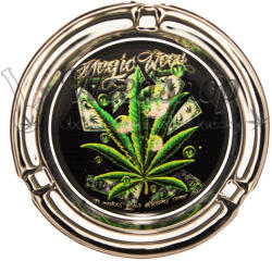WeedShop Cannabis Skull - üveg hamutartó Változatok: Magic Weed