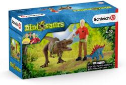 Schleich Dinosaurs 41465 - Atacul Tiranosaurului Rex (41465) Figurina