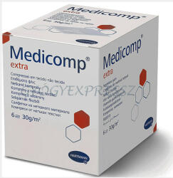 MEDICOMP EXTRA 7, 5 x 7, 5 cm Steril sebpárna sebfedőlap 50 db/csomag